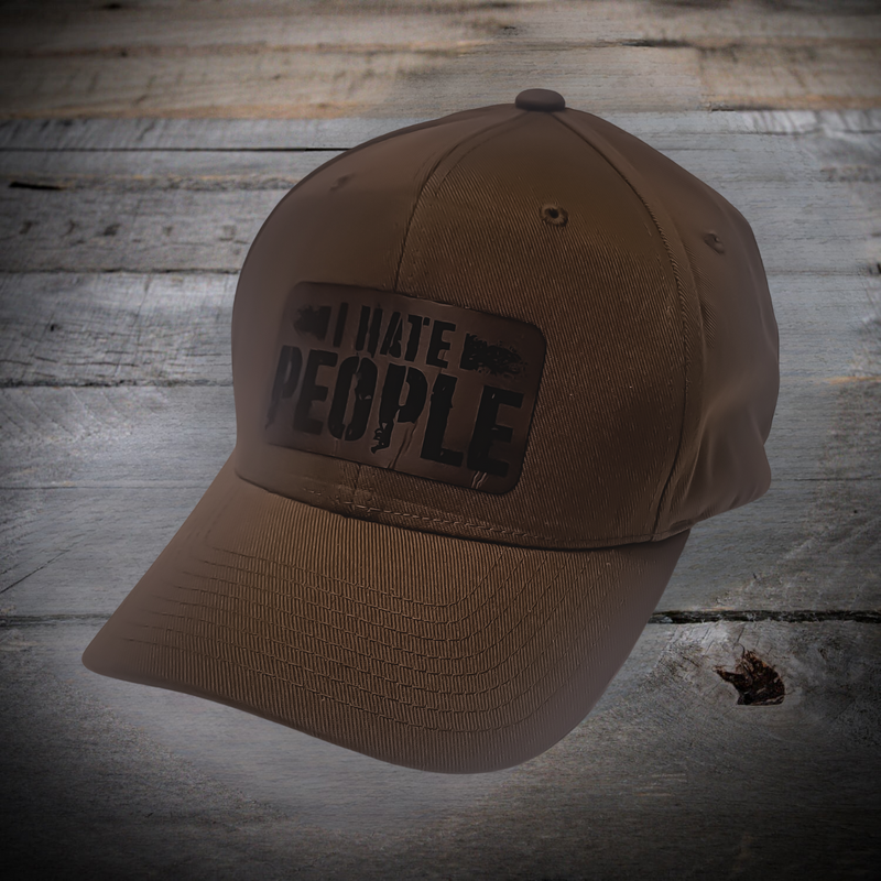 Coyote I Hate People Patch Hat (FlexFit)