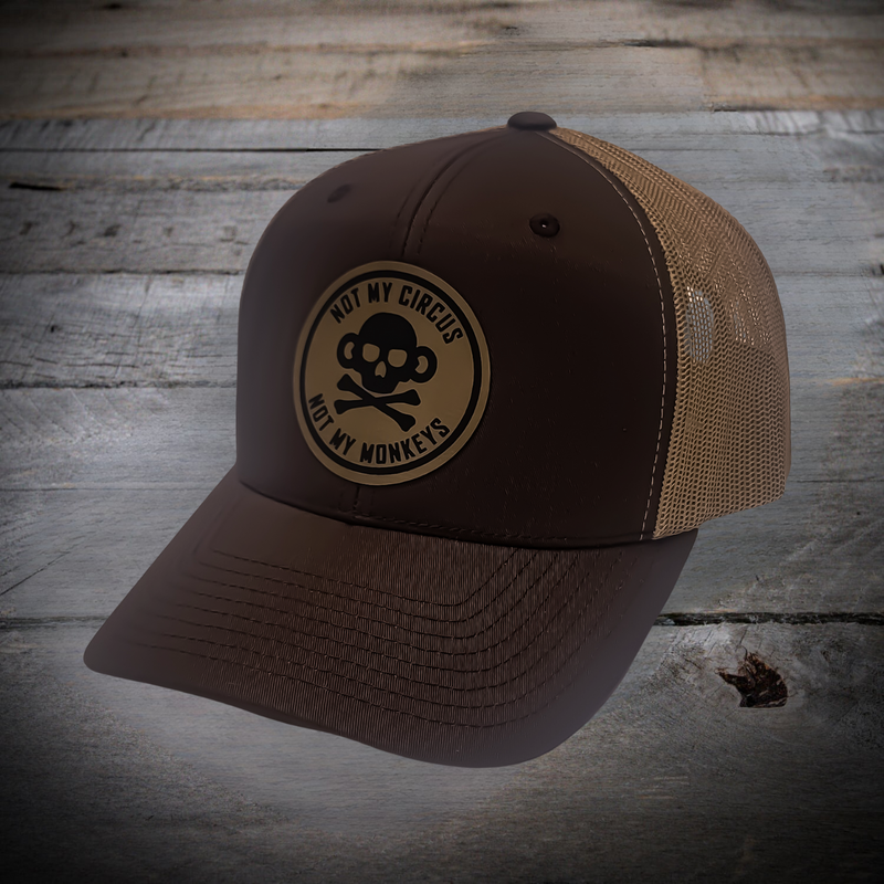 Coyote/Khaki Circus Patch Hat (Snapback)