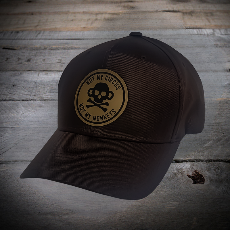 Brown Circus Patch Hat (FlexFit)