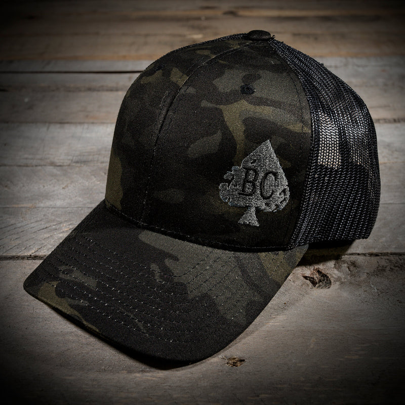 MC Black Spade Hat (SnapBack)