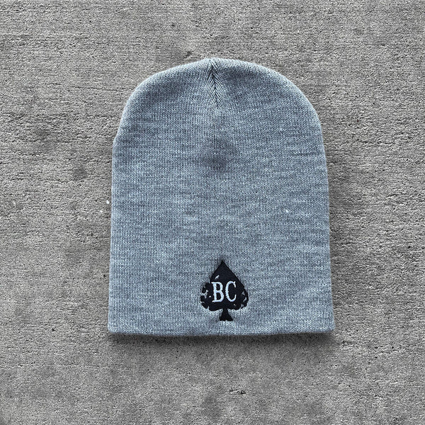 BC Spade Beanie (Gray)