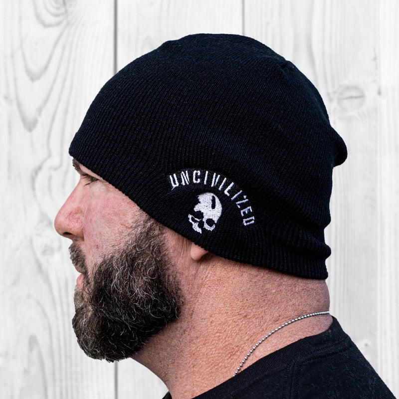 Uncivilized Beanie (Black)