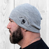 Uncivilized Beanie (Gray)