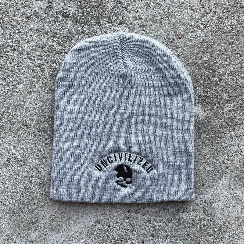 Uncivilized Beanie (Gray)